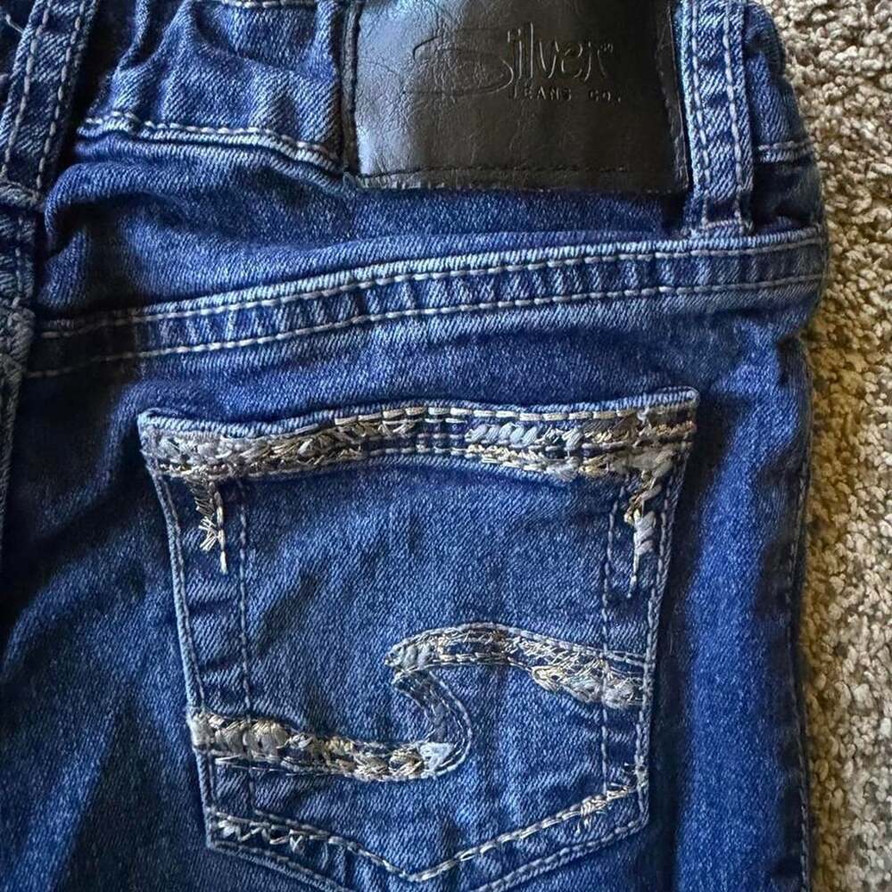 Silver Jeans Co. Sasha Jeans Size 6 116cm Blue Denim Skinny